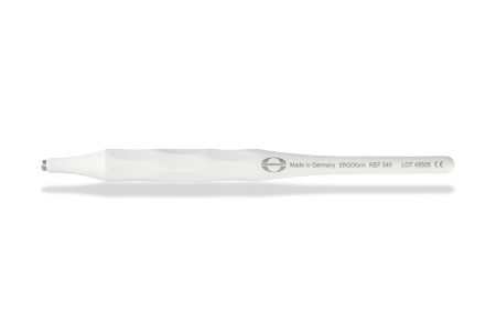 Hahnenkratt 540 Handles ERGOform white — Ручка для зеркала, белая